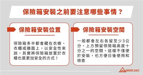 保險箱擺放位置|最完整保險箱安裝守則！一篇文看懂注意事項與固定方。